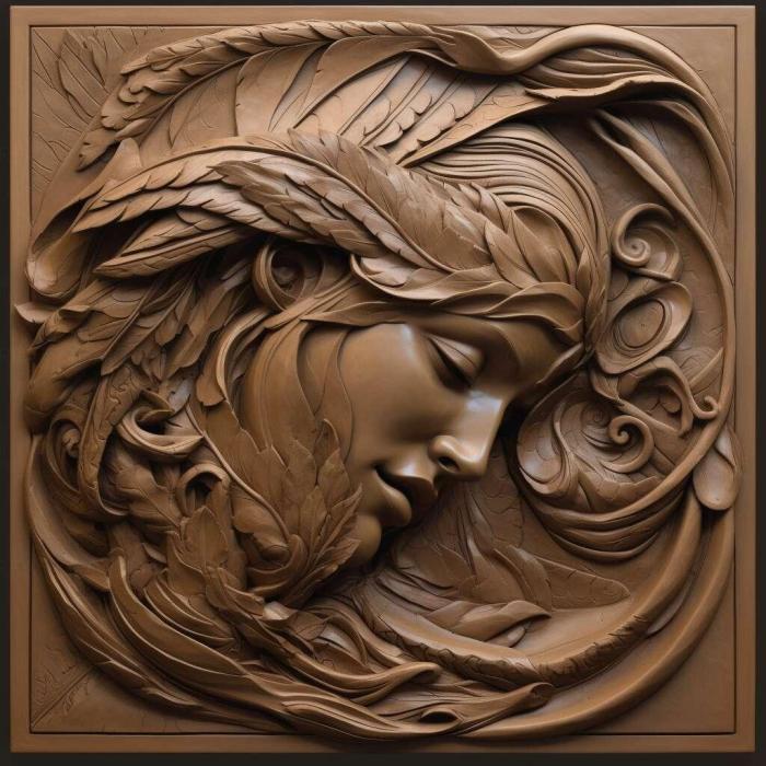 نموذج ثلاثي الأبعاد لآلة CNC 3D Art 